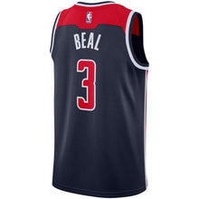 Load image into Gallery viewer, Men's Nike Bradley Beal Navy Washington Wizards Replica Swingman Jersey  Statement Edition  Navy