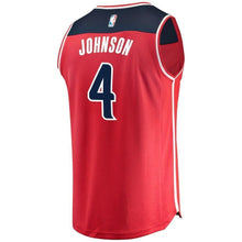 Load image into Gallery viewer, Men's Fanatics Branded Wesley Johnson Red Washington Wizards Fast Break Replica Jersey – Icon Edition  Red