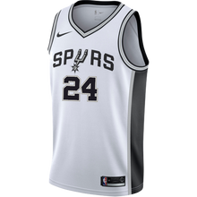 Load image into Gallery viewer, Hilliard San Antonio Spurs Men's Nike Custom Personalized Icon Swingman Jersey  White