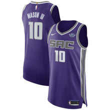 Load image into Gallery viewer, Men's Nike Tre Mason Purple Sacramento Kings Authentic Sponsor Patch Jersey – Icon Edition