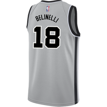 Load image into Gallery viewer, Belinelli San Antonio Spurs Men's Nike  Statement Edition Swingman Personalized Jersey   Grey