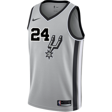 Load image into Gallery viewer, Hilliard San Antonio Spurs Men's Nike  Statement Edition Swingman Personalized Jersey   Grey