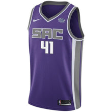 Load image into Gallery viewer, Men's Nike Kosta Koufos Purple Sacramento Kings Swingman Sponsor Patch Jersey  Icon Edition