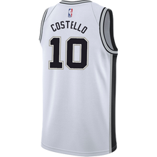 Load image into Gallery viewer, Costello San Antonio Spurs Men's Nike Custom Personalized Icon Swingman Jersey  White