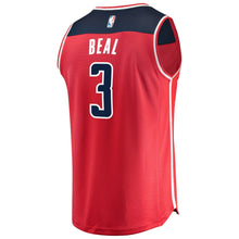 Load image into Gallery viewer, Youth Fanatics Branded Bradley Beal Red Washington Wizards Fast Break Player Jersey  Icon Edition Red