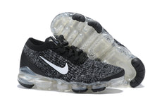 Load image into Gallery viewer, Nike Air Vapormax Flyknit 3 "Oreo" Grey Black Shoes Sneakers Men Sale Size US 7, 8, 8.5, 9, 10, 11