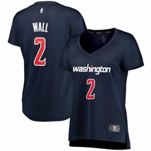 Load image into Gallery viewer, Women's Fanatics Branded John Wall Navy Washington Wizards Fast Break Replica Statement Edition Jersey  Navy