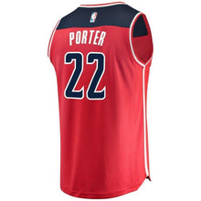 Load image into Gallery viewer, Men's Fanatics Branded Otto Porter Red Washington Wizards Fast Break Replica Team Color Player Jersey  Icon Edition  Red
