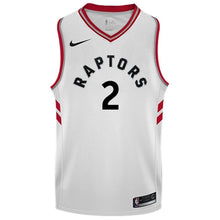Load image into Gallery viewer, Raptors Adult Swingman Association Jersey  Leonard  White