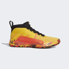 Load image into Gallery viewer, Dame 5 Shoes Bold Gold / Shock Red / Core Black Adidas