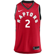 Load image into Gallery viewer, Raptors Ladies Swingman Icon Jersey  Leonard  Red