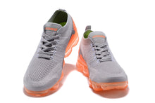 Load image into Gallery viewer, Nike Air Vapormax Flyknit 2 Grey Orange Shoes Sneakers Men Sale Size US 7, 8, 8.5, 9, 10, 11