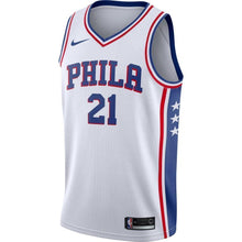 Load image into Gallery viewer, Men's Nike Joel Embiid White Philadelphia 7ers Swingman Jersey  Association Edition  White