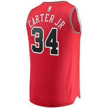 Load image into Gallery viewer, Youth Fanatics Branded Wendell Carter Jr. Red Chicago Bulls Fast Break Replica Jersey  Icon Edition  Red