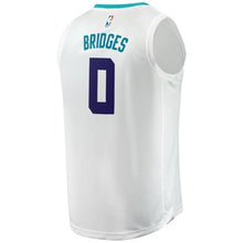 Load image into Gallery viewer, Men's Fanatics Branded Miles Bridges White Charlotte Hornets Fast Break Replica Jersey – Association Edition   White
