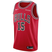 Load image into Gallery viewer, Men's Nike Chandler Hutchison Red Chicago Bulls Swingman Sponsor Patch Jersey – Icon Edition  Red