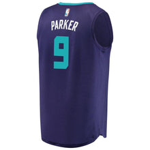 Load image into Gallery viewer, Men's Fanatics Branded Bismack Biyombo Purple Charlotte Hornets Fast Break Replica Player Jersey  Statement Edition  Purple