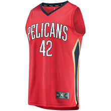 Load image into Gallery viewer, Men's Fanatics Branded Alexis Ajinca Red New Orleans Pelicans Fast Break Replica Player Jersey  Statement Edition  Red