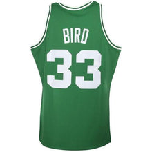Load image into Gallery viewer, Men's Mitchell &amp; Ness Larry Bird Kelly Green Boston Celtics / Hardwood Classics Authentic Jersey  Green