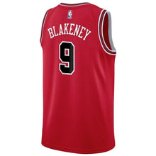 Load image into Gallery viewer, Men's Nike Antonio Blakeney Red Chicago Bulls Swingman Sponsor Patch Jersey – Icon Edition  Red